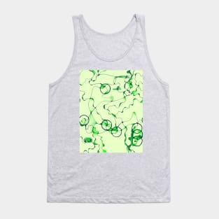 Lime Freshness design pattern Tank Top